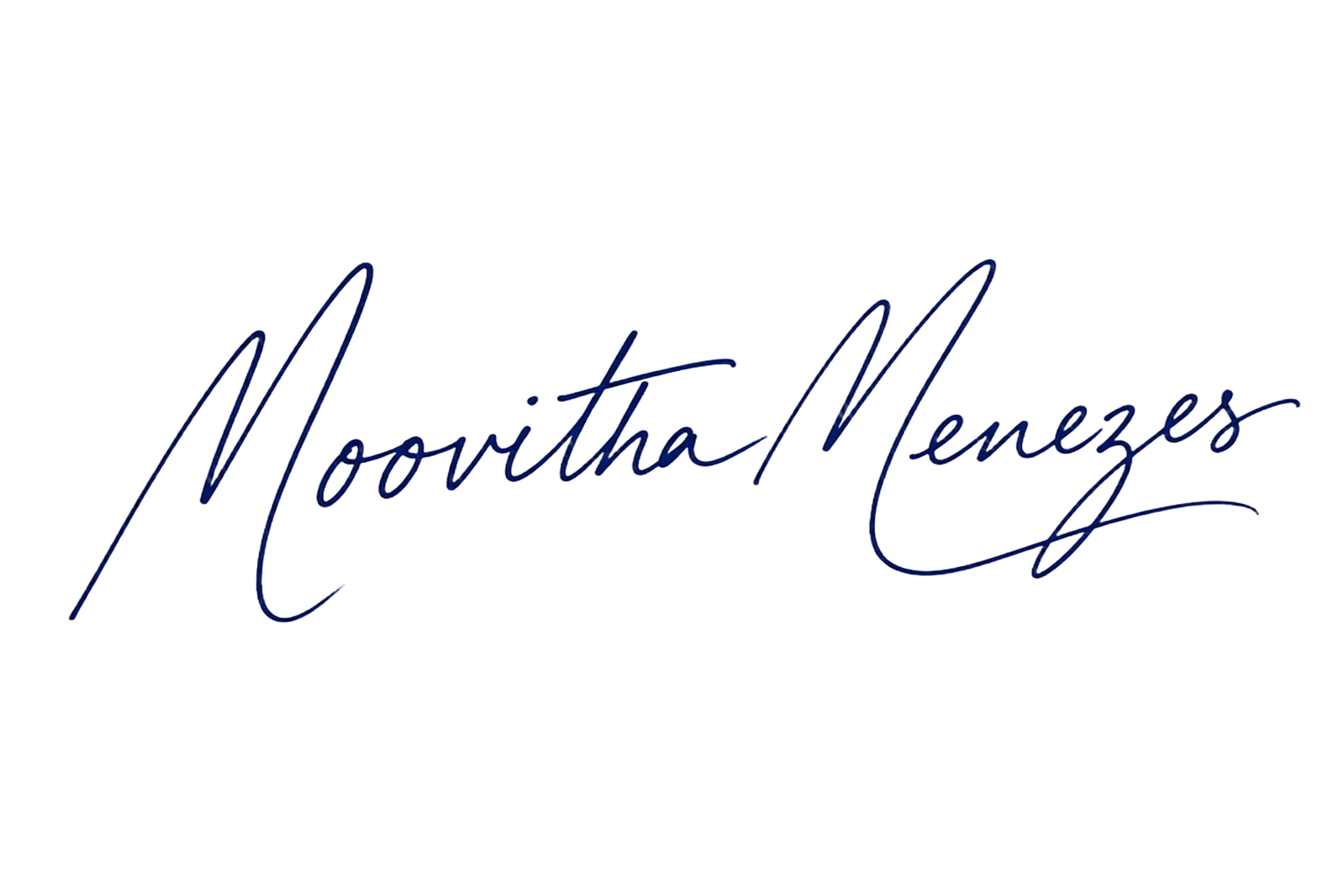 Moovitha Menezes β handwritten signature
