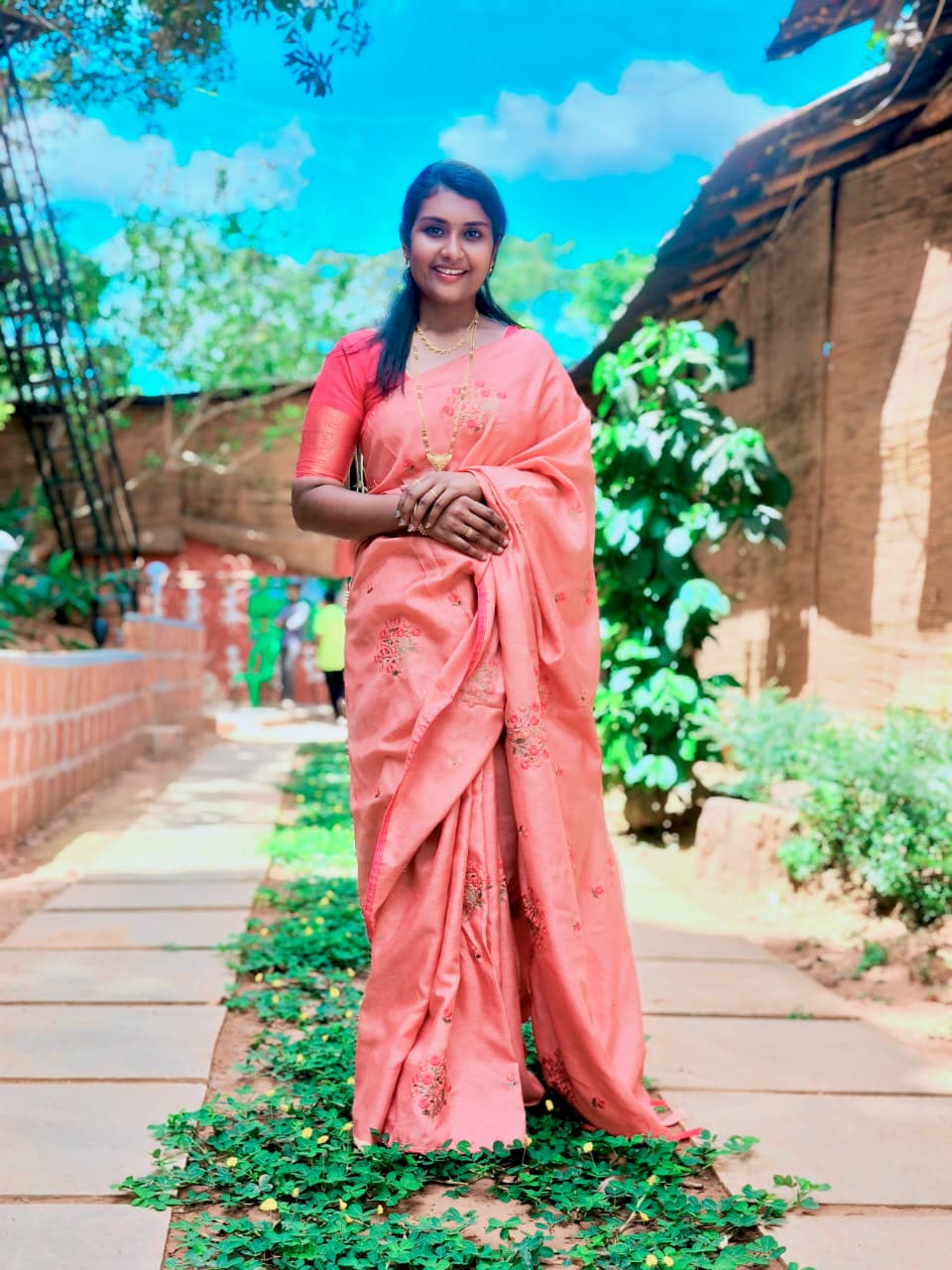 Moovitha standing confidently β reclaiming her momentum